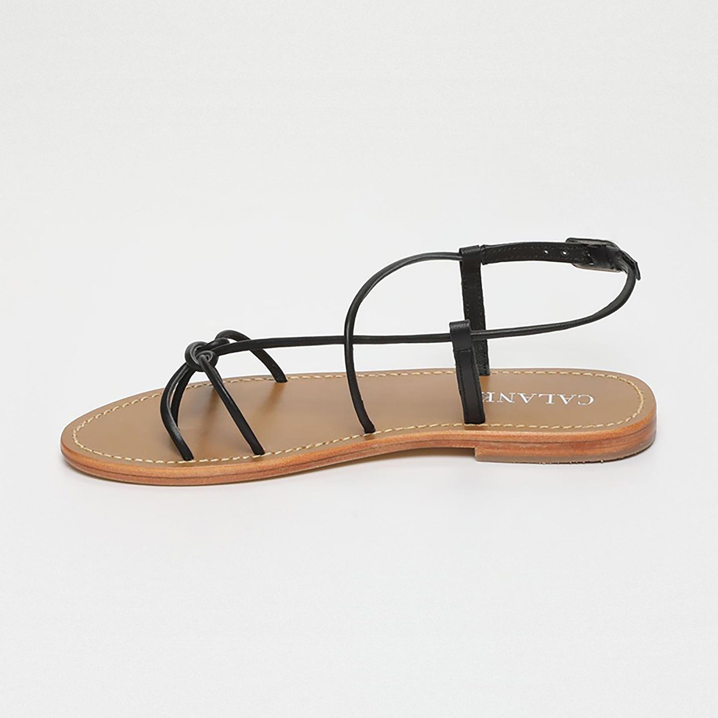 ADA sandales en cuir black
