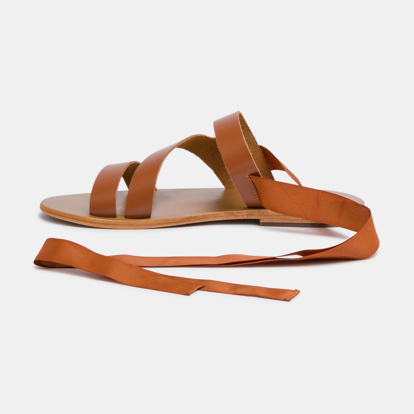 ANGELIKA sandales en cuir tan