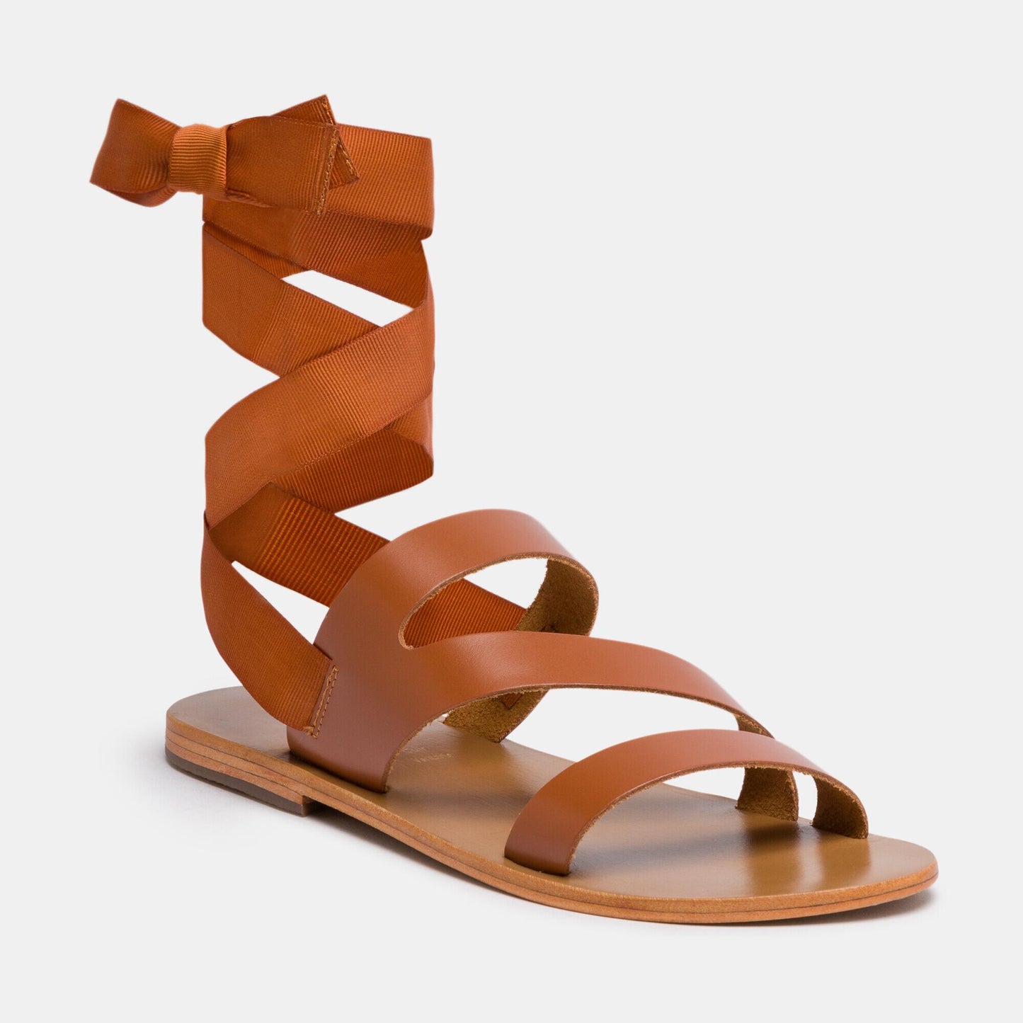 ANGELIKA sandales en cuir tan