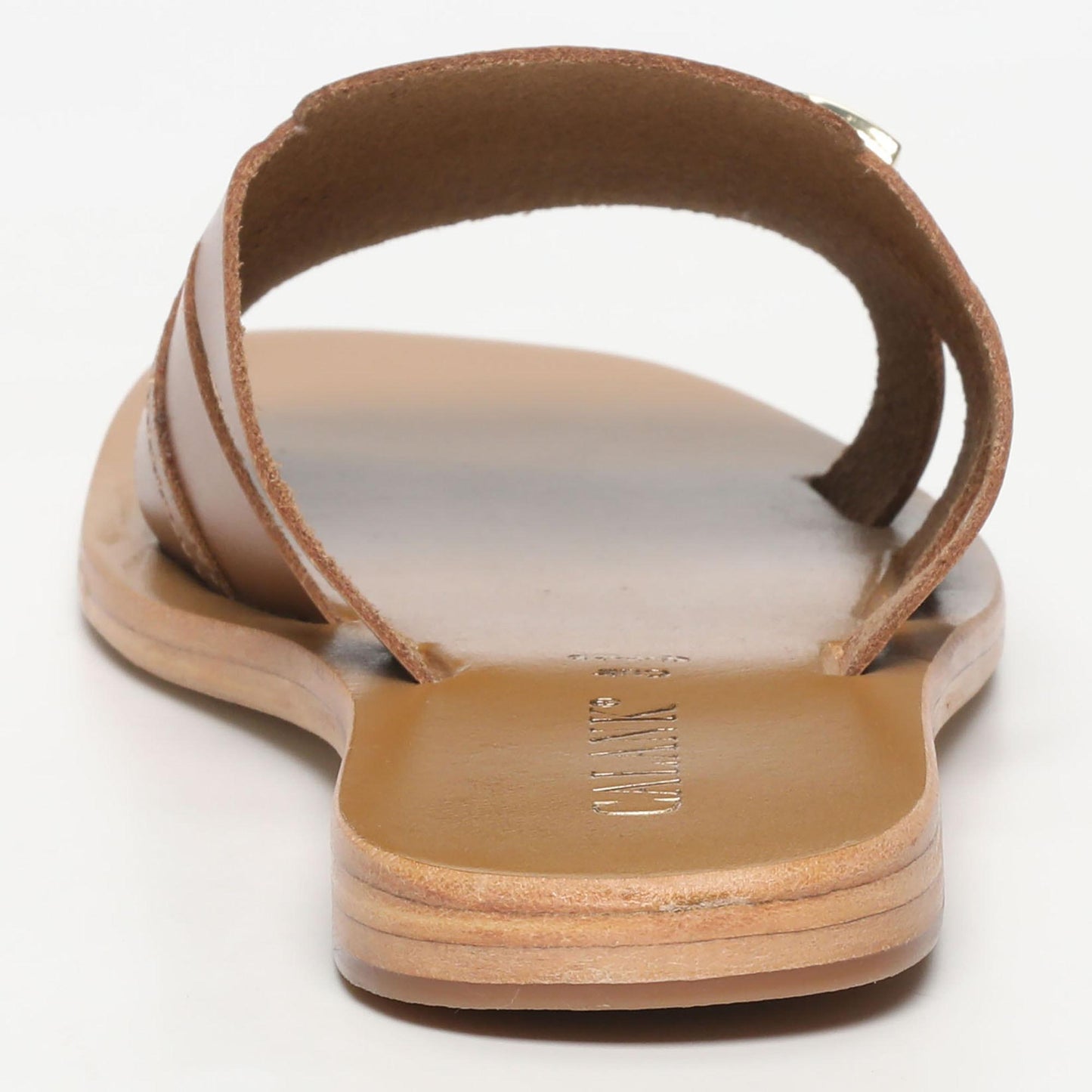 AREZZO sandales en cuir camel