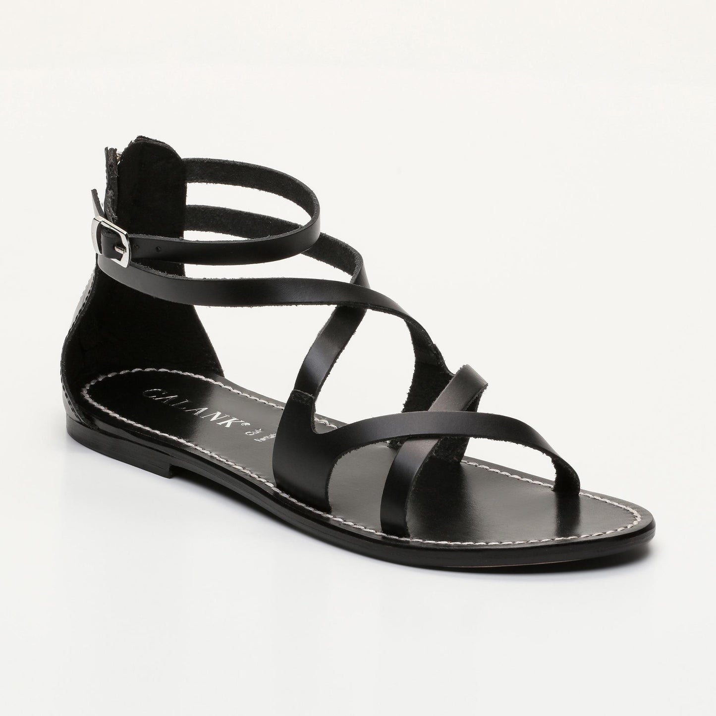 ASTA sandales en cuir black
