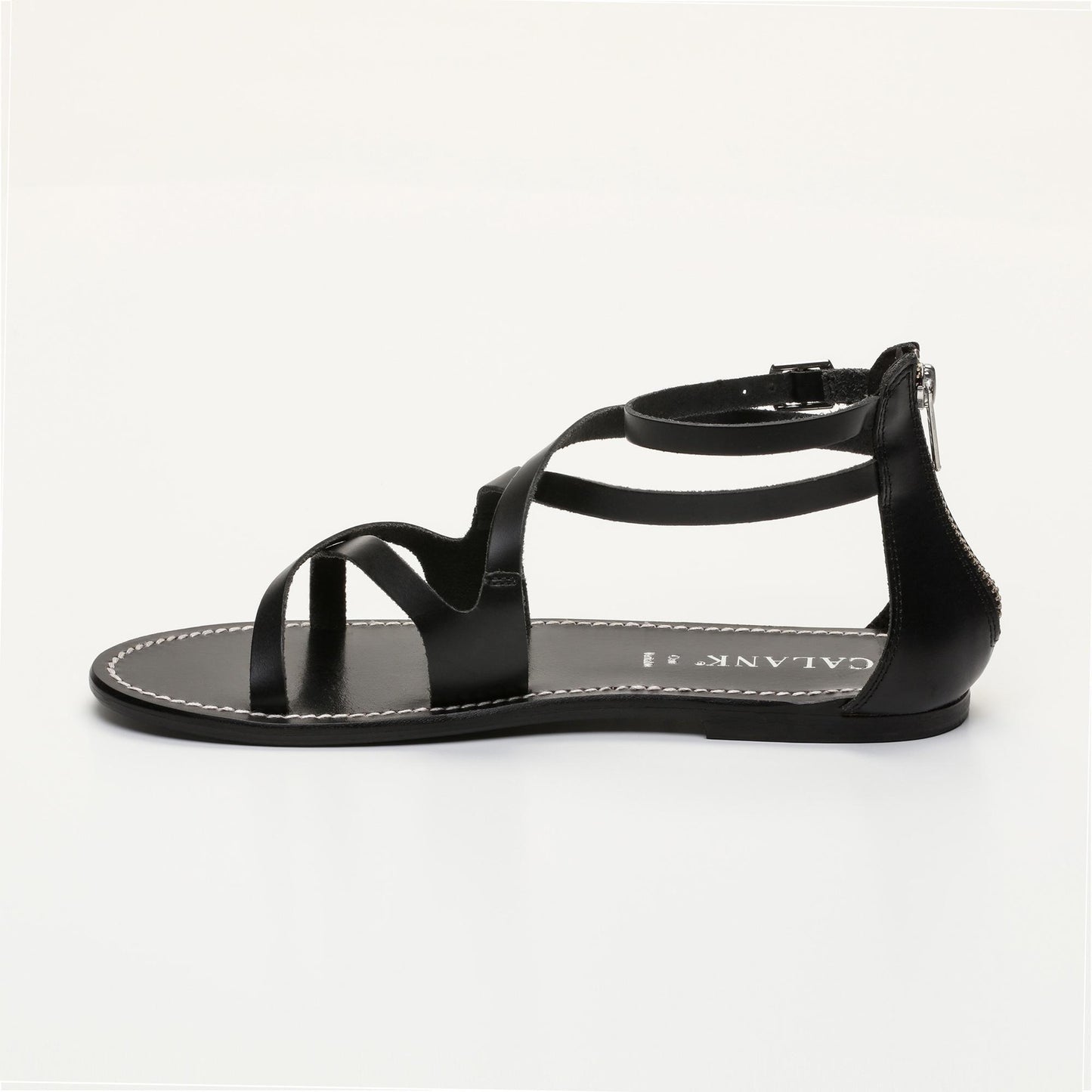 ASTA sandales en cuir black