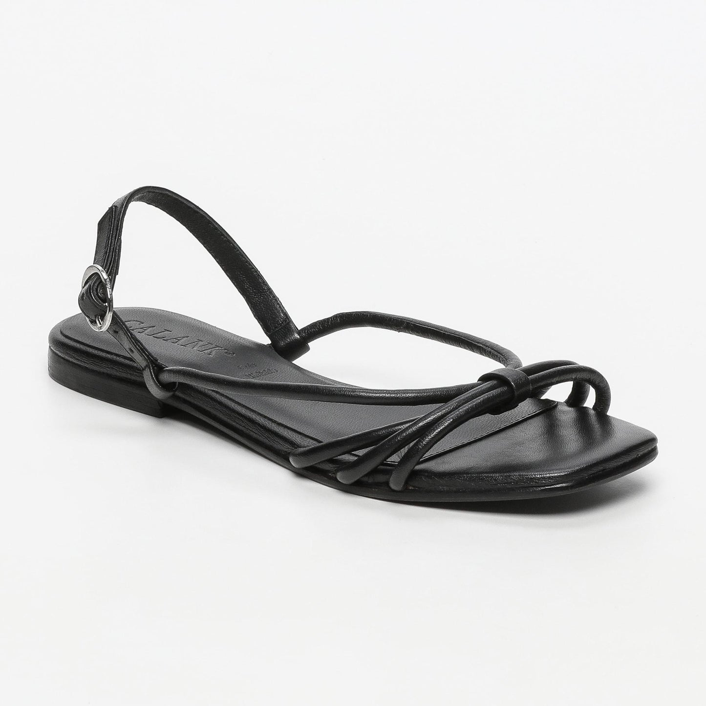 Aachal sandales en cuir black