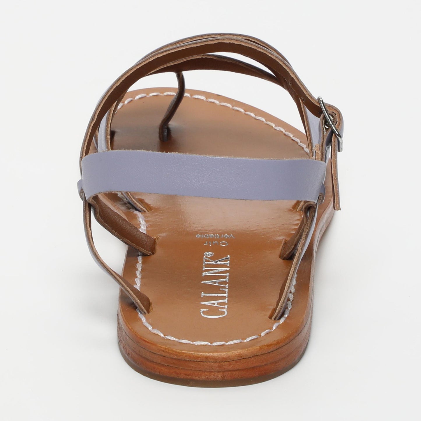 Ana sandales en cuir lavender