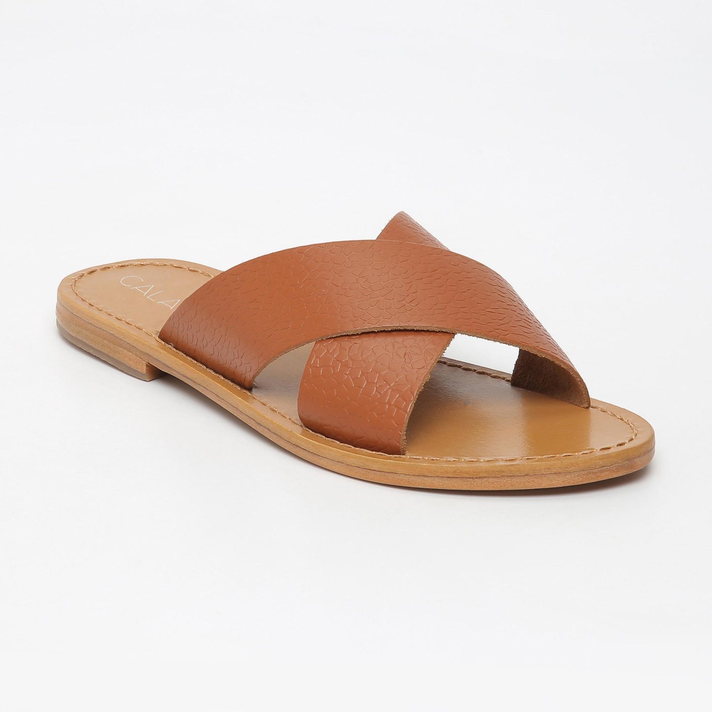COPACABANA sandales en cuir camel