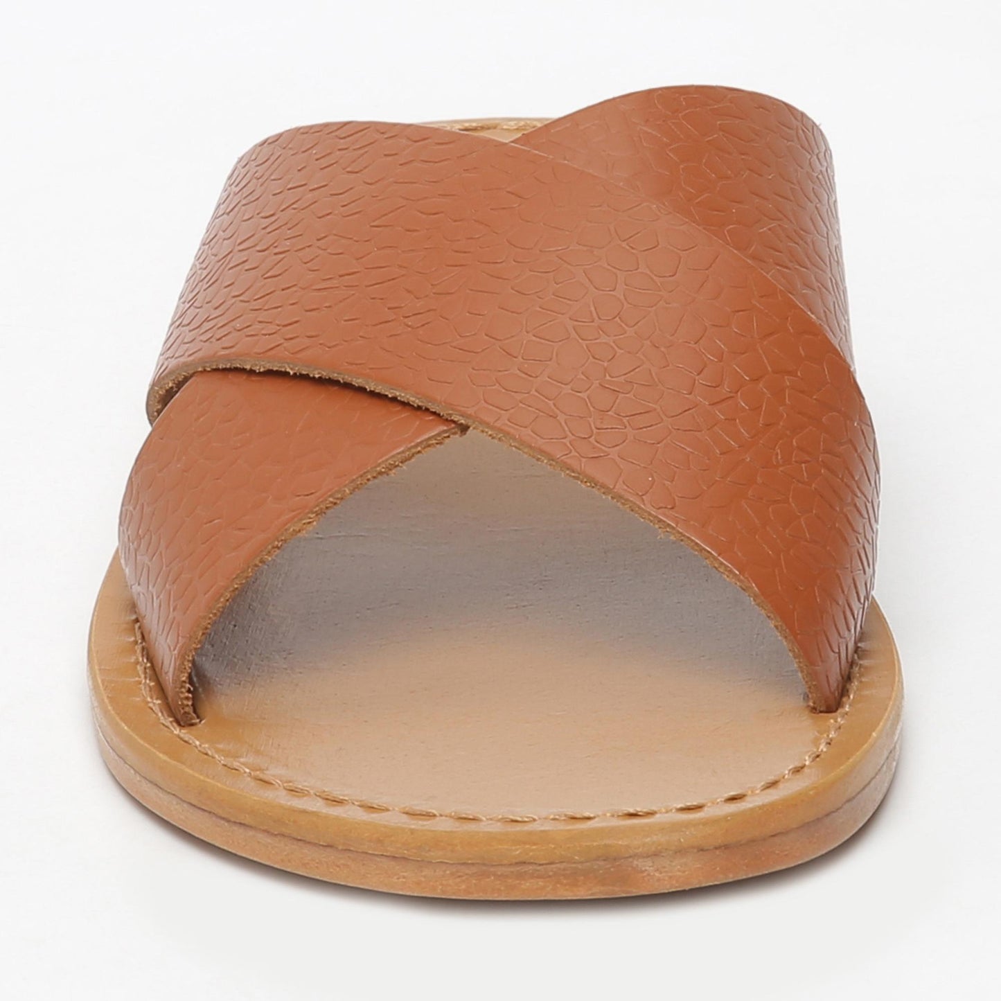 COPACABANA sandales en cuir camel
