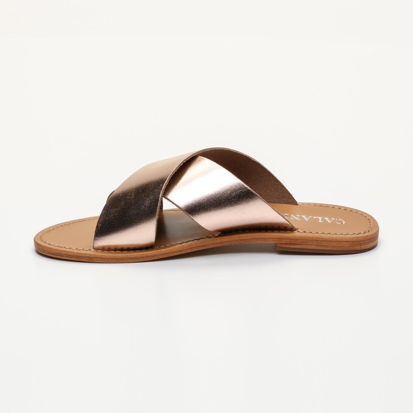 COPACABANA sandales en cuir cooper