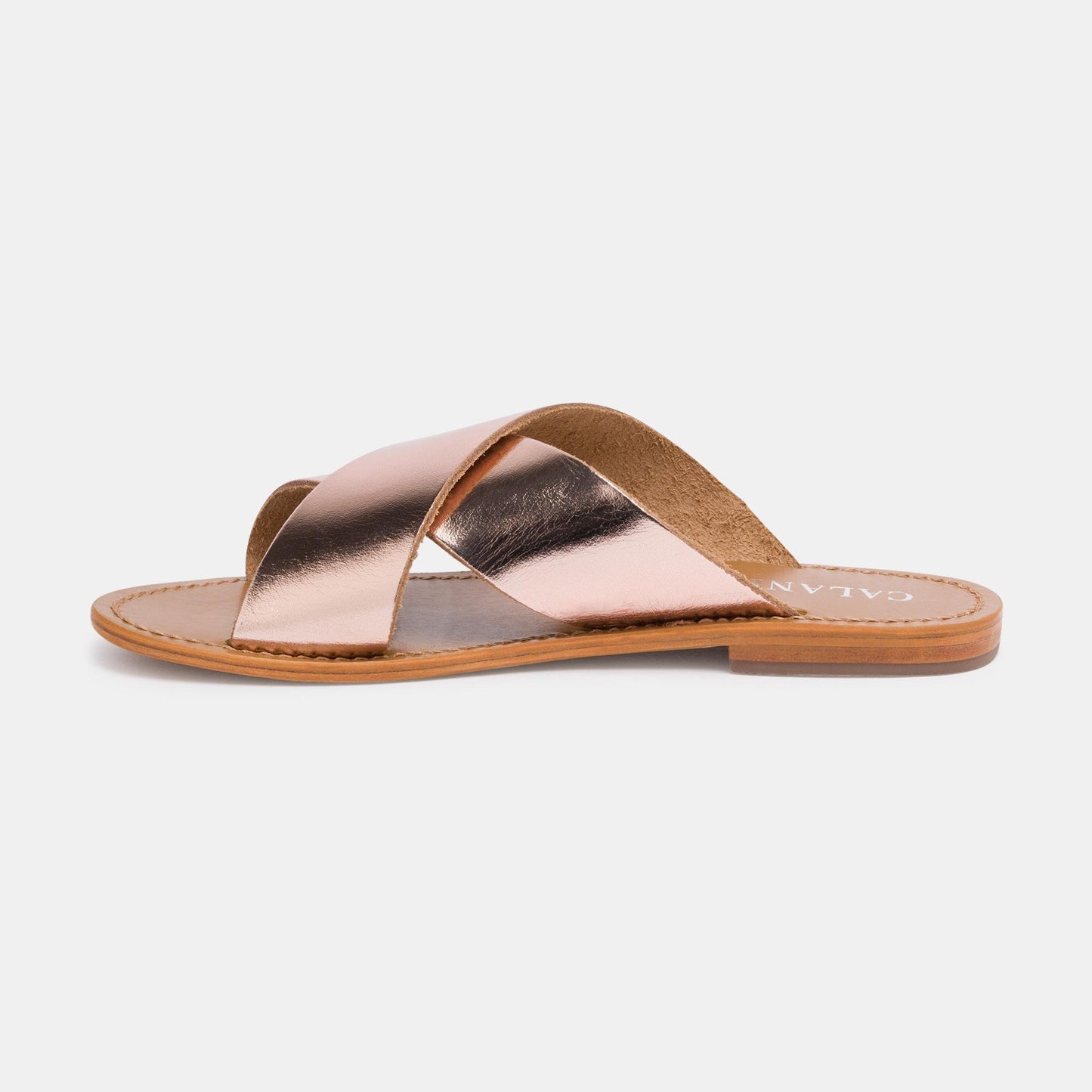COPACABANA sandales en cuir cooper
