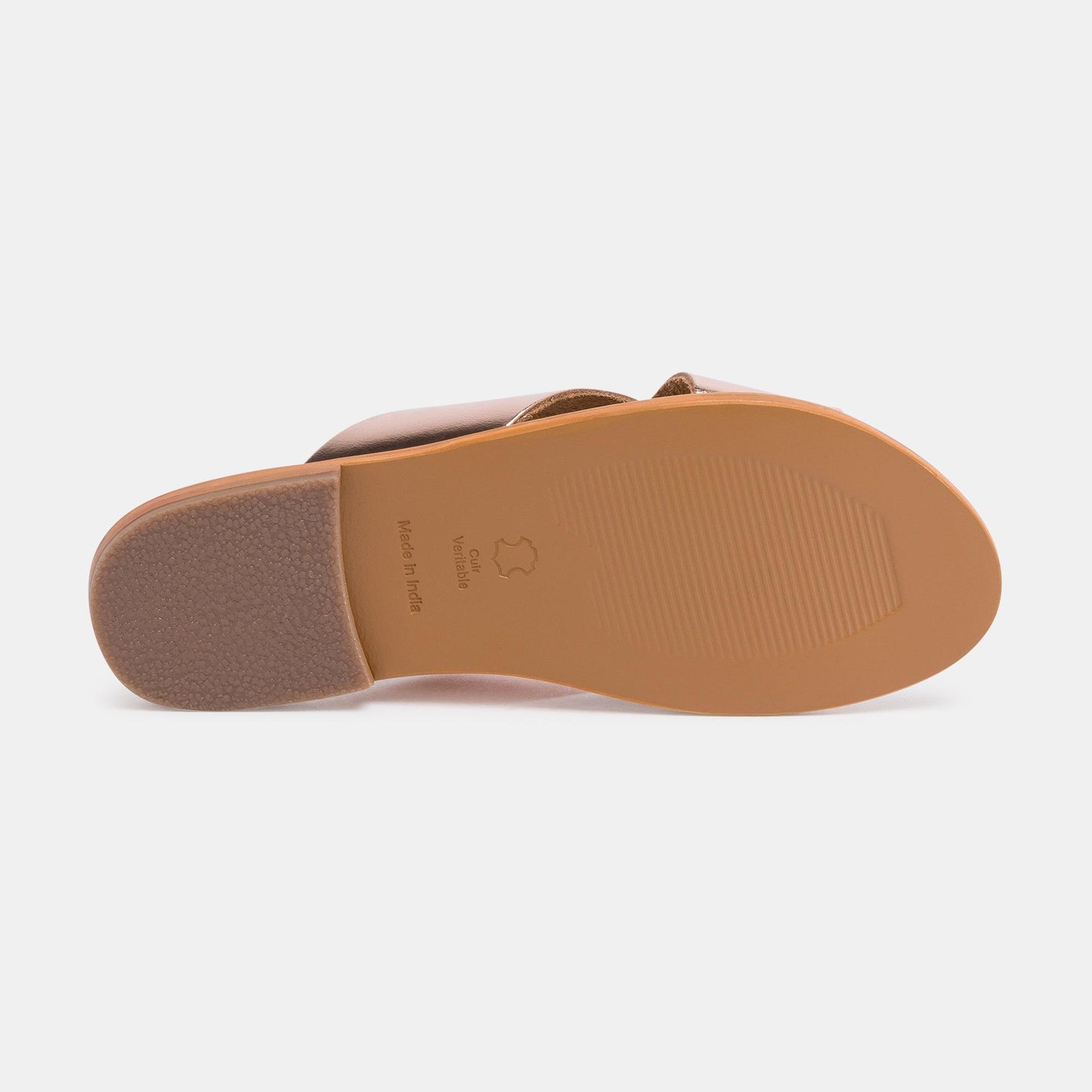 COPACABANA sandales en cuir cooper