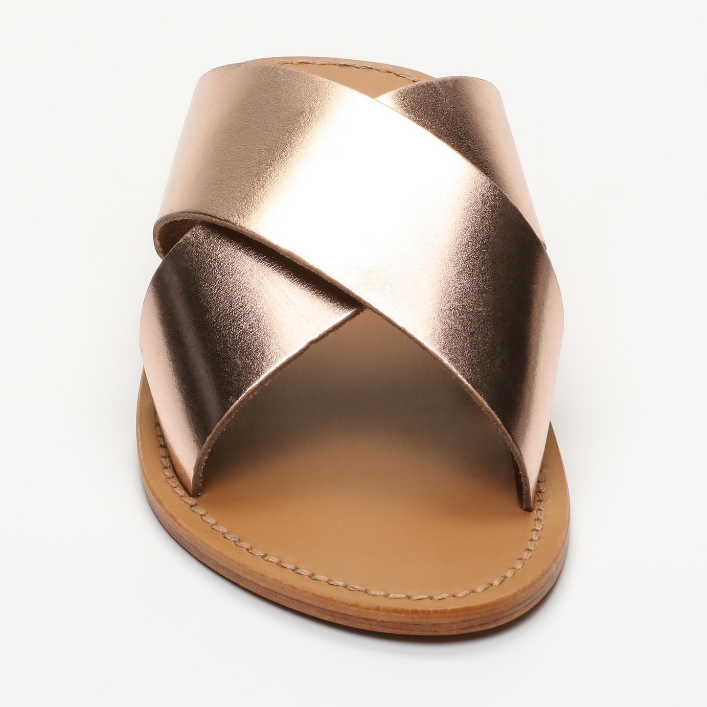 COPACABANA sandales en cuir cooper