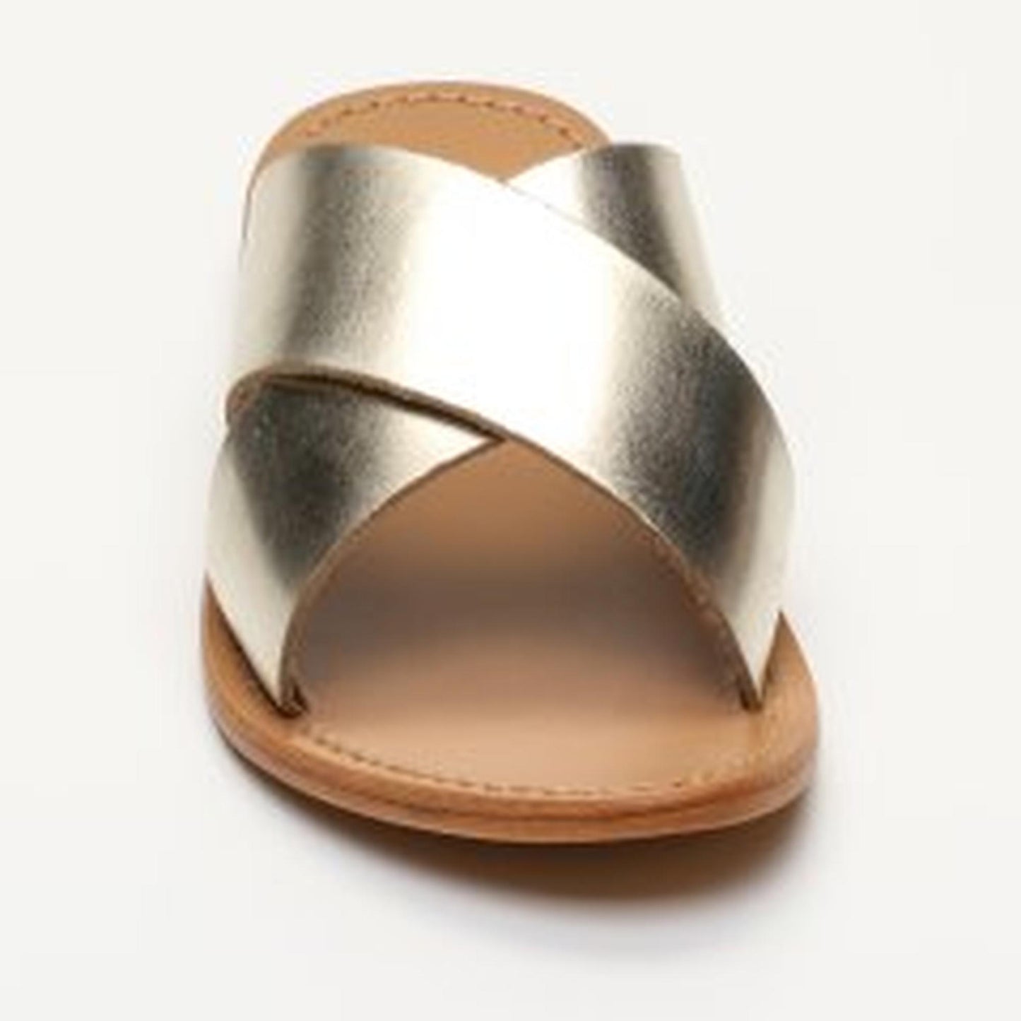 COPACABANA sandales en cuir gold