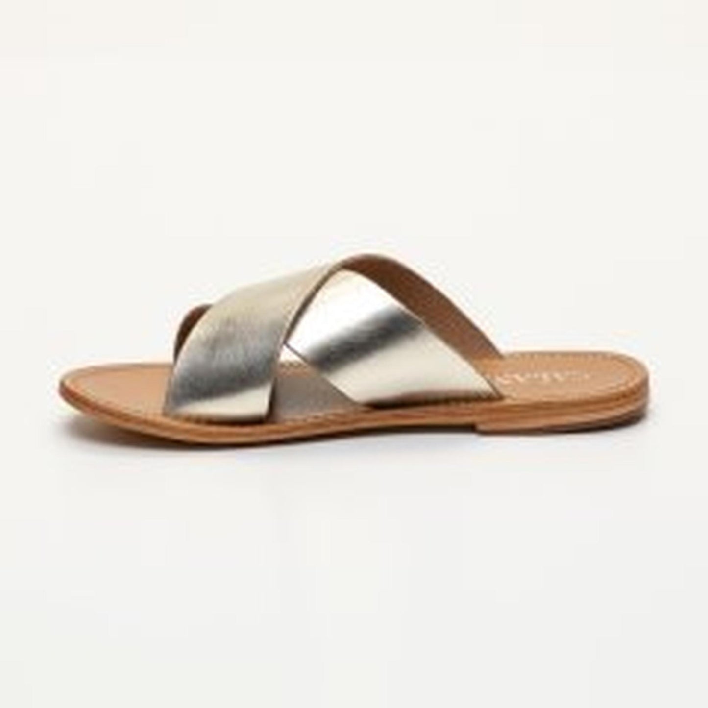COPACABANA sandales en cuir gold