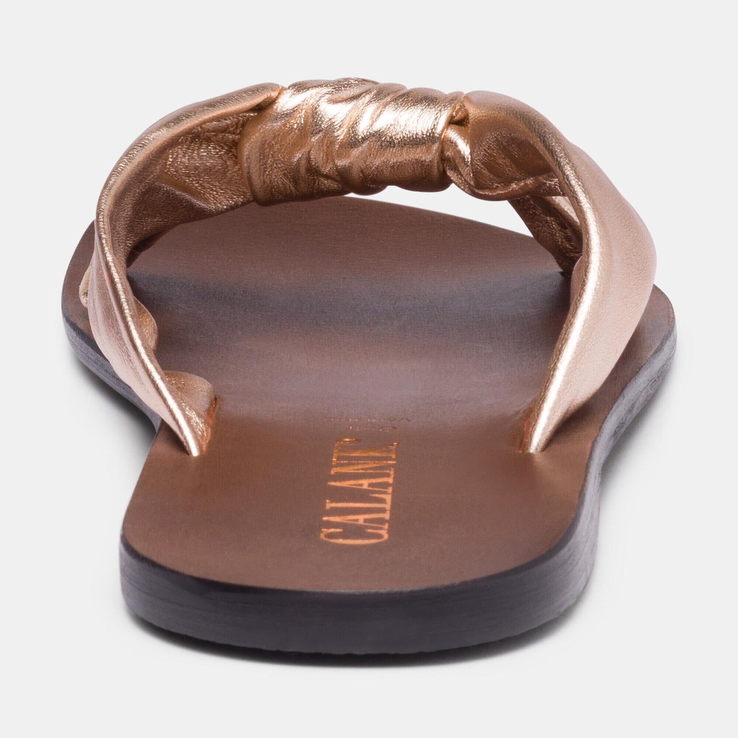 CORREA sandales en cuir cooper