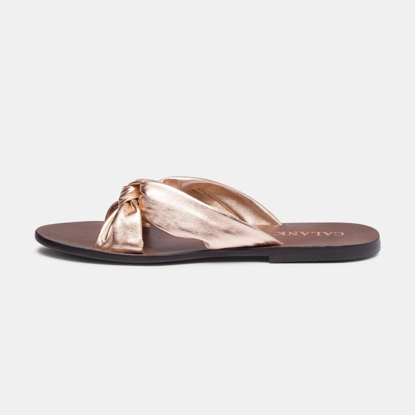 CORREA sandales en cuir cooper