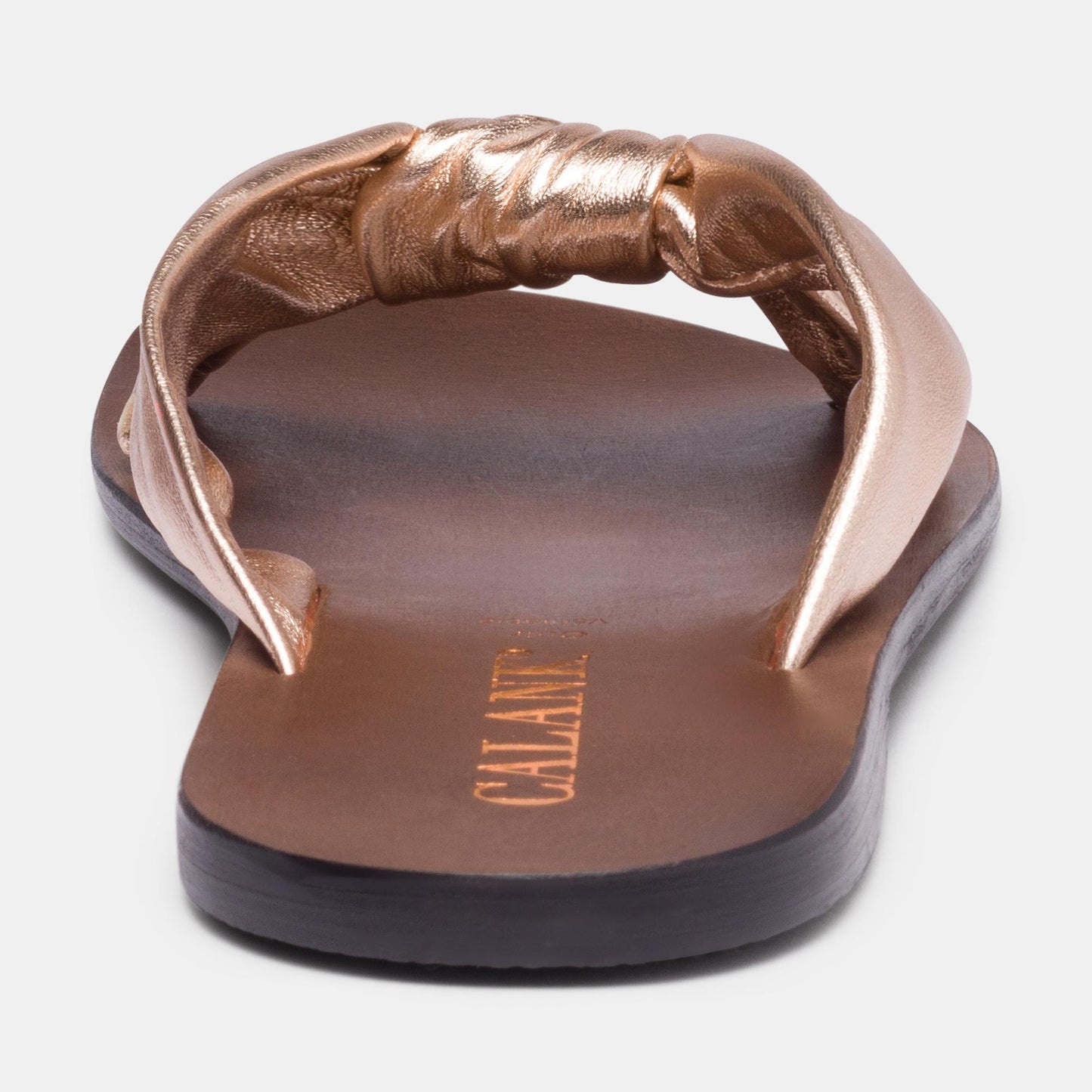 CORREA sandales en cuir cooper