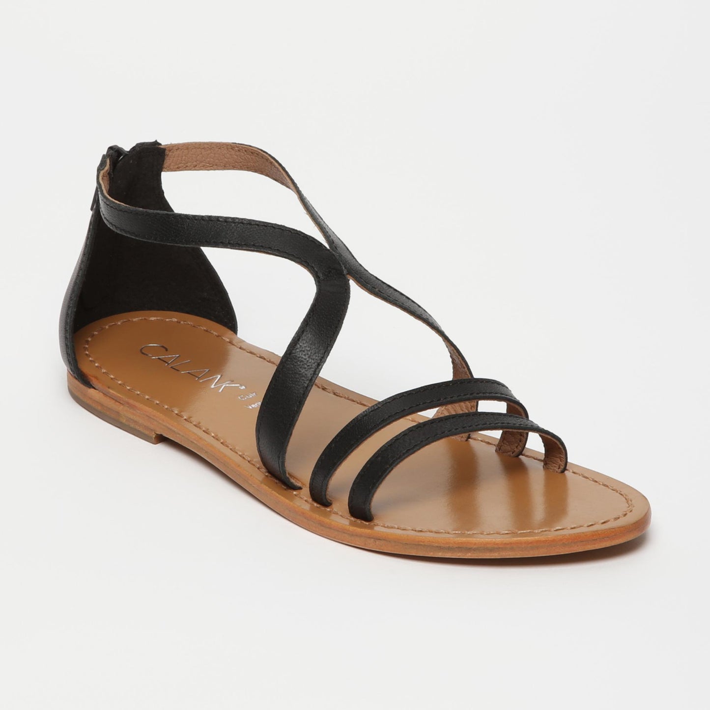 COVAS sandales en cuir black