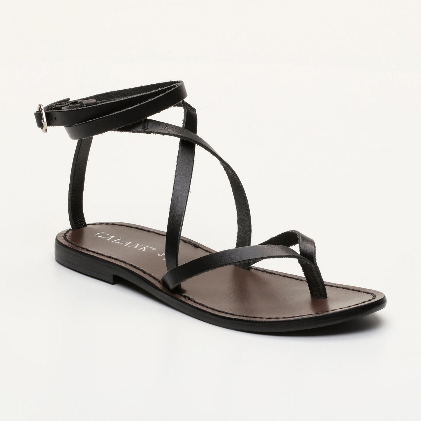 DANHA sandales en cuir black