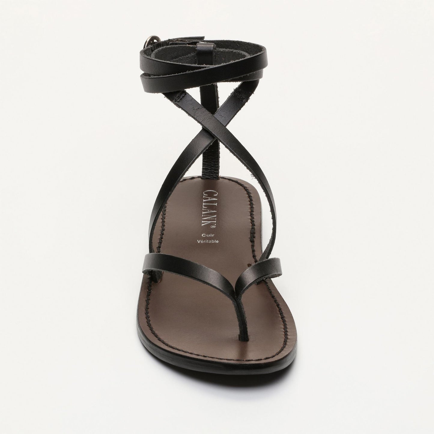 DANHA sandales en cuir black