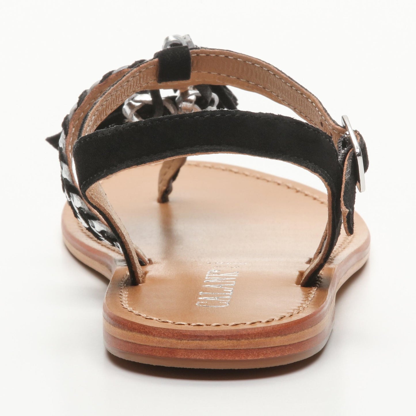 DRUSILLA sandales en cuir black silver