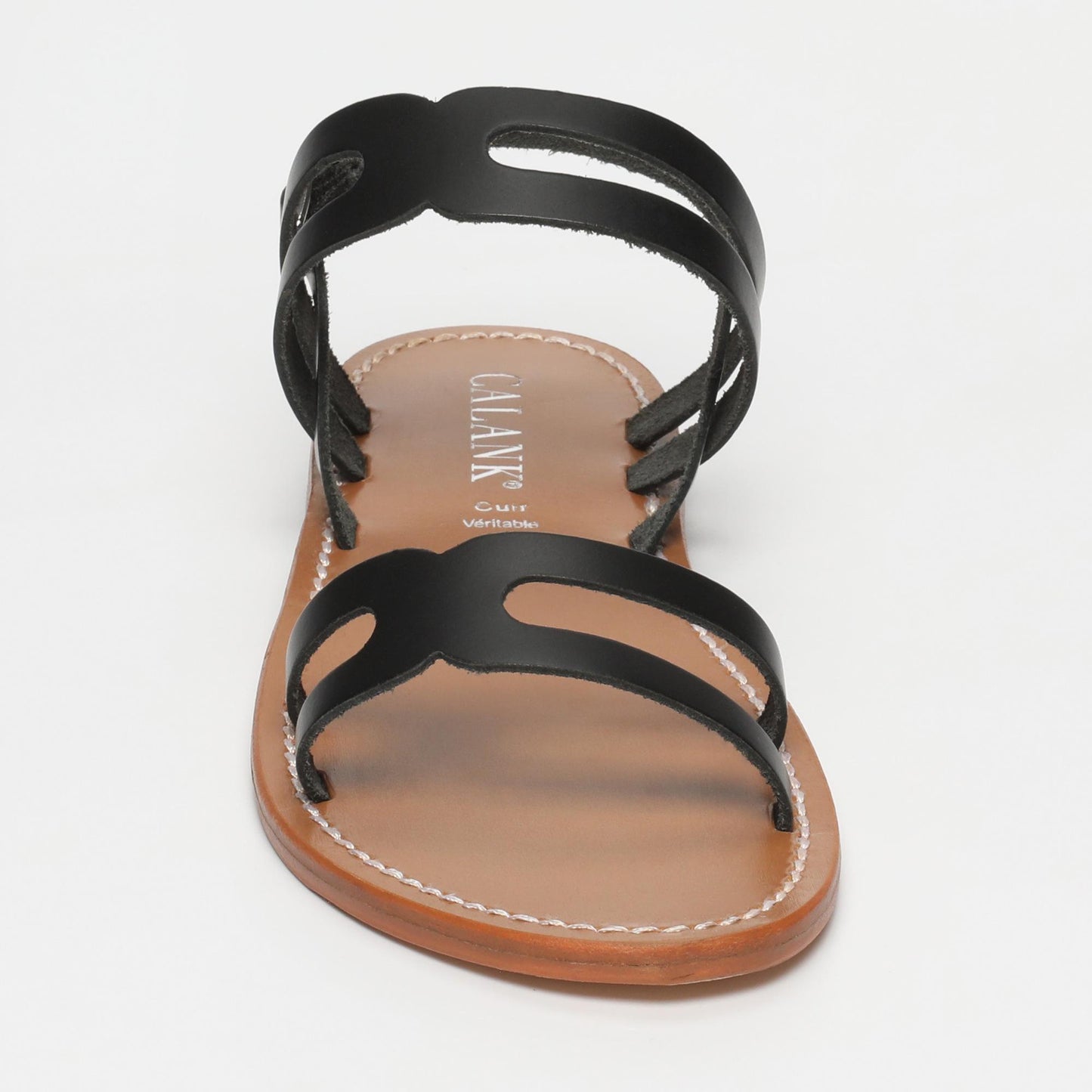 Everleigh sandales en cuir black