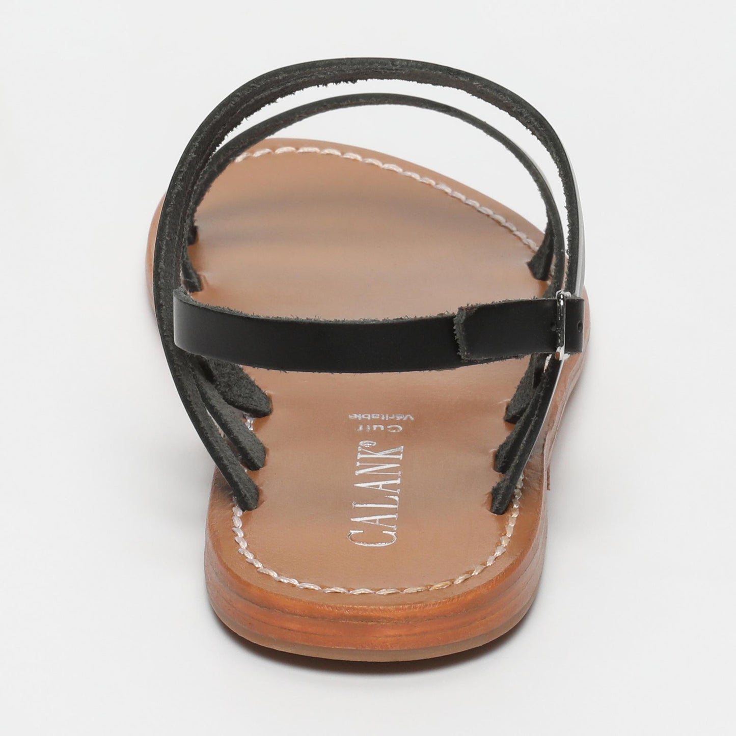 Everleigh sandales en cuir black