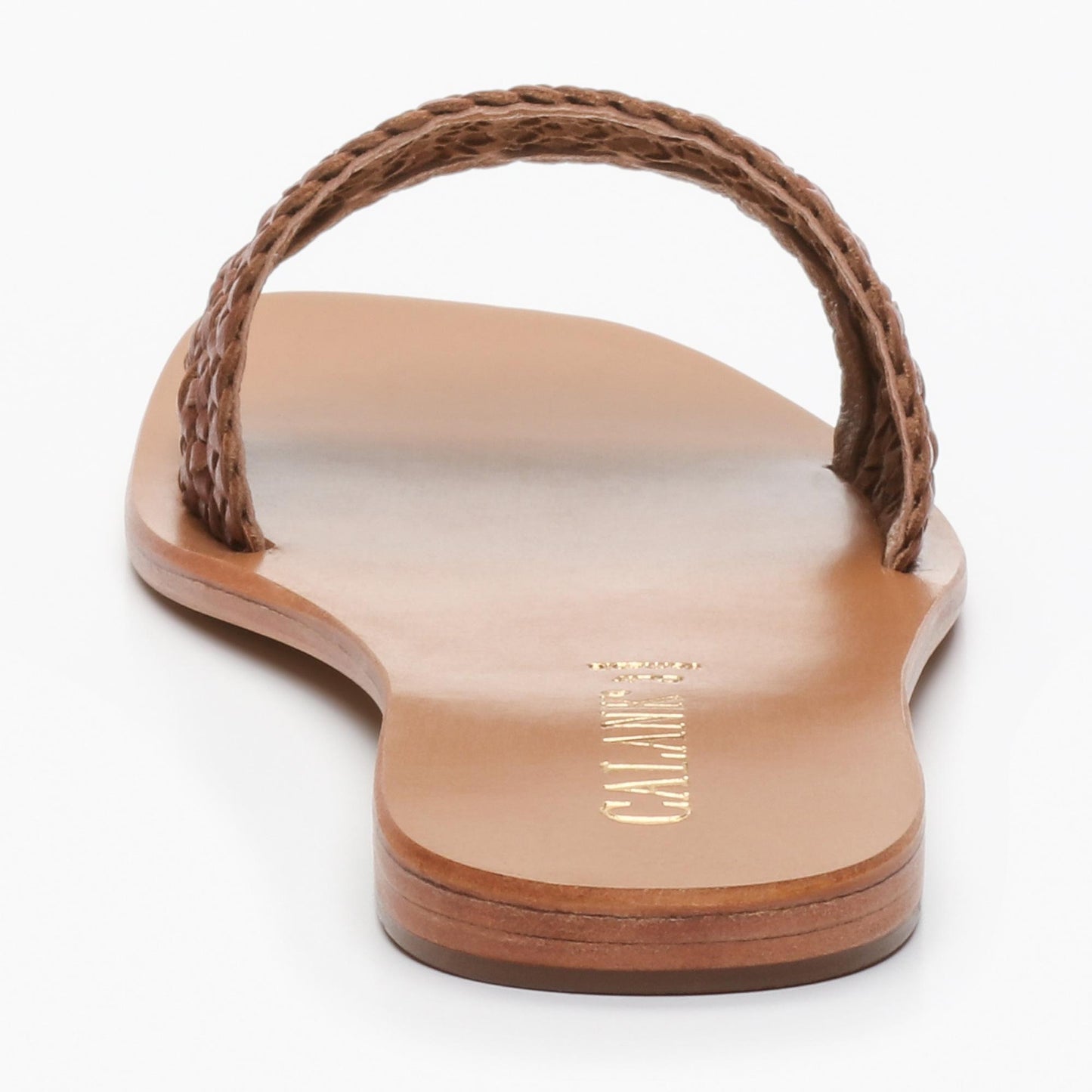 FAPRI sandales en cuir camel