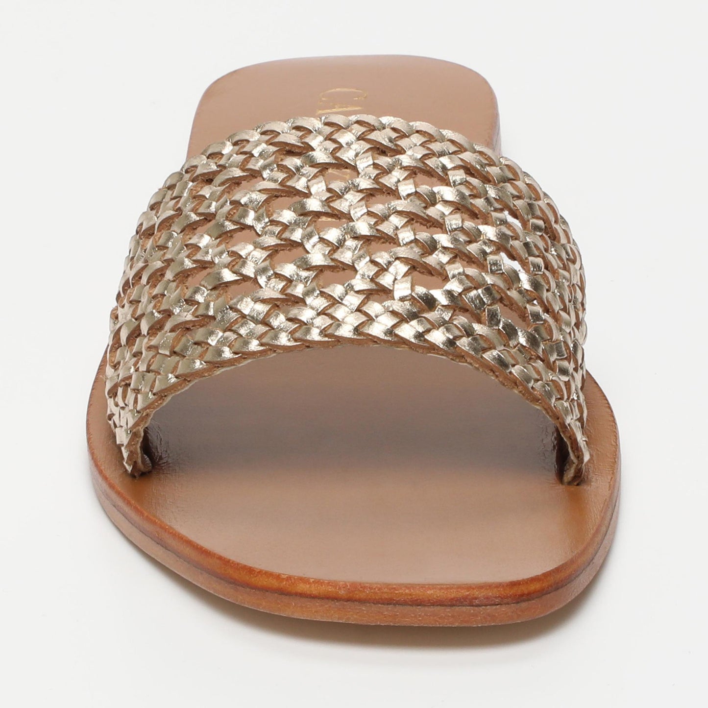 FAPRI sandales en cuir gold