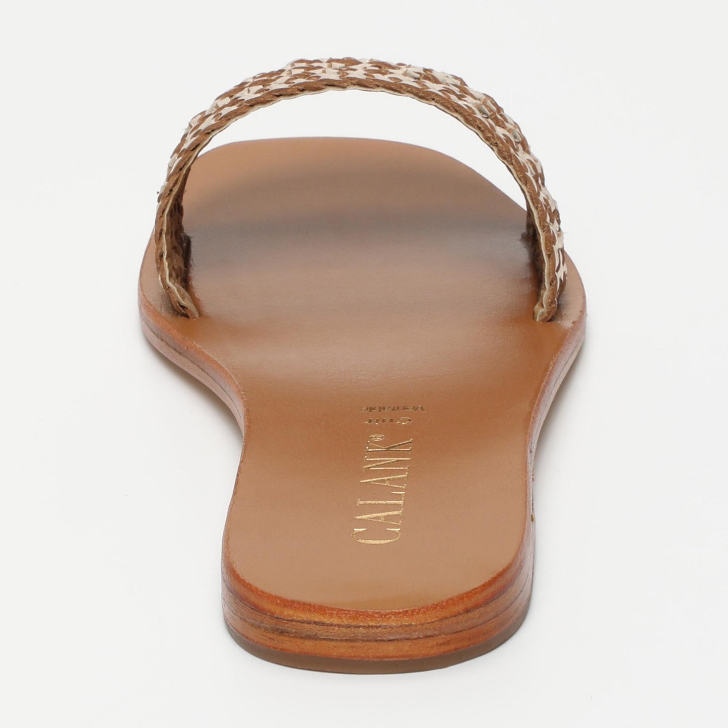 FAPRI sandales en cuir gold