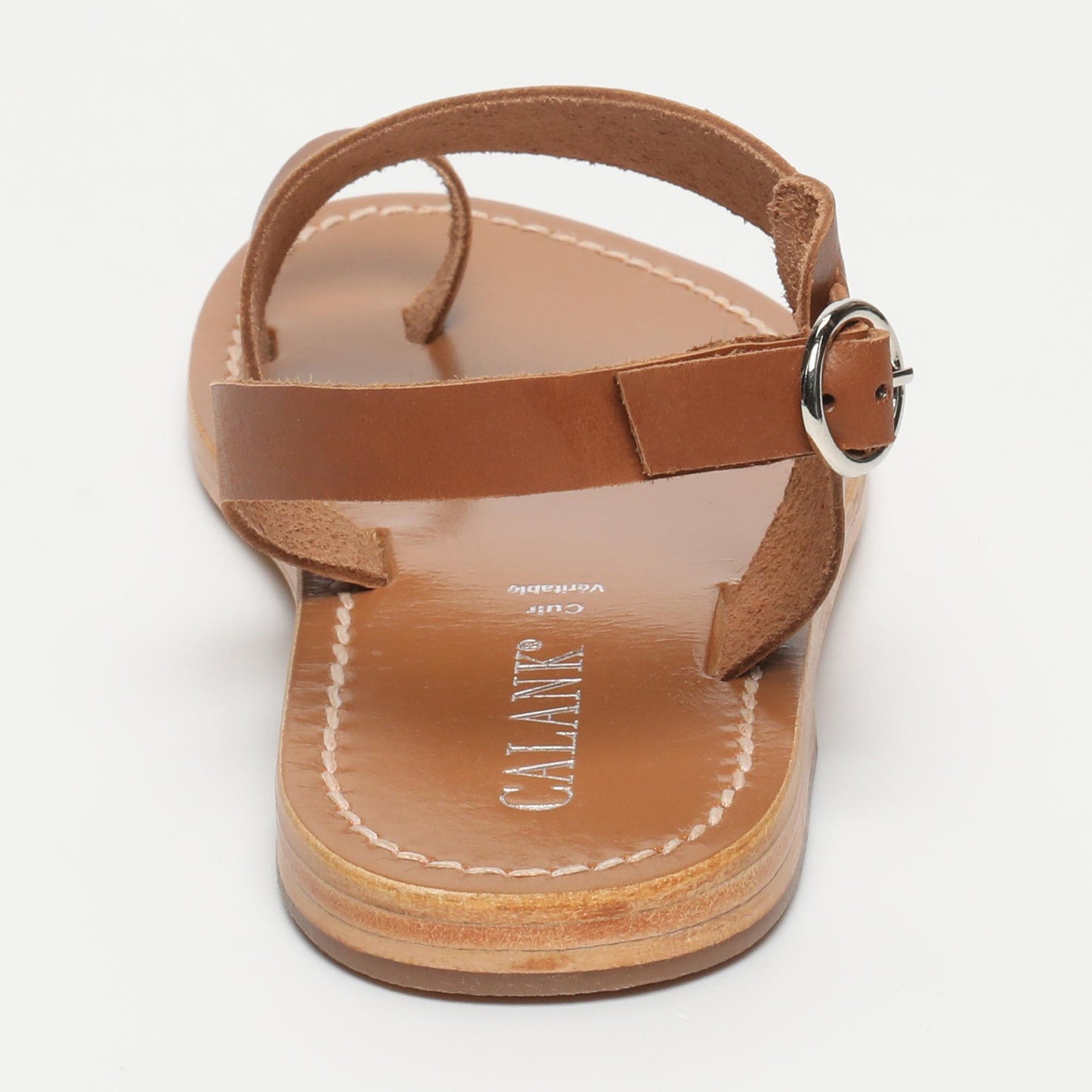 FARSHID sandales en cuir brown