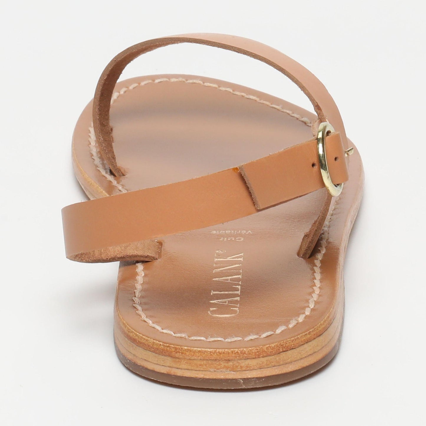 FATOMEH sandales en cuir cream