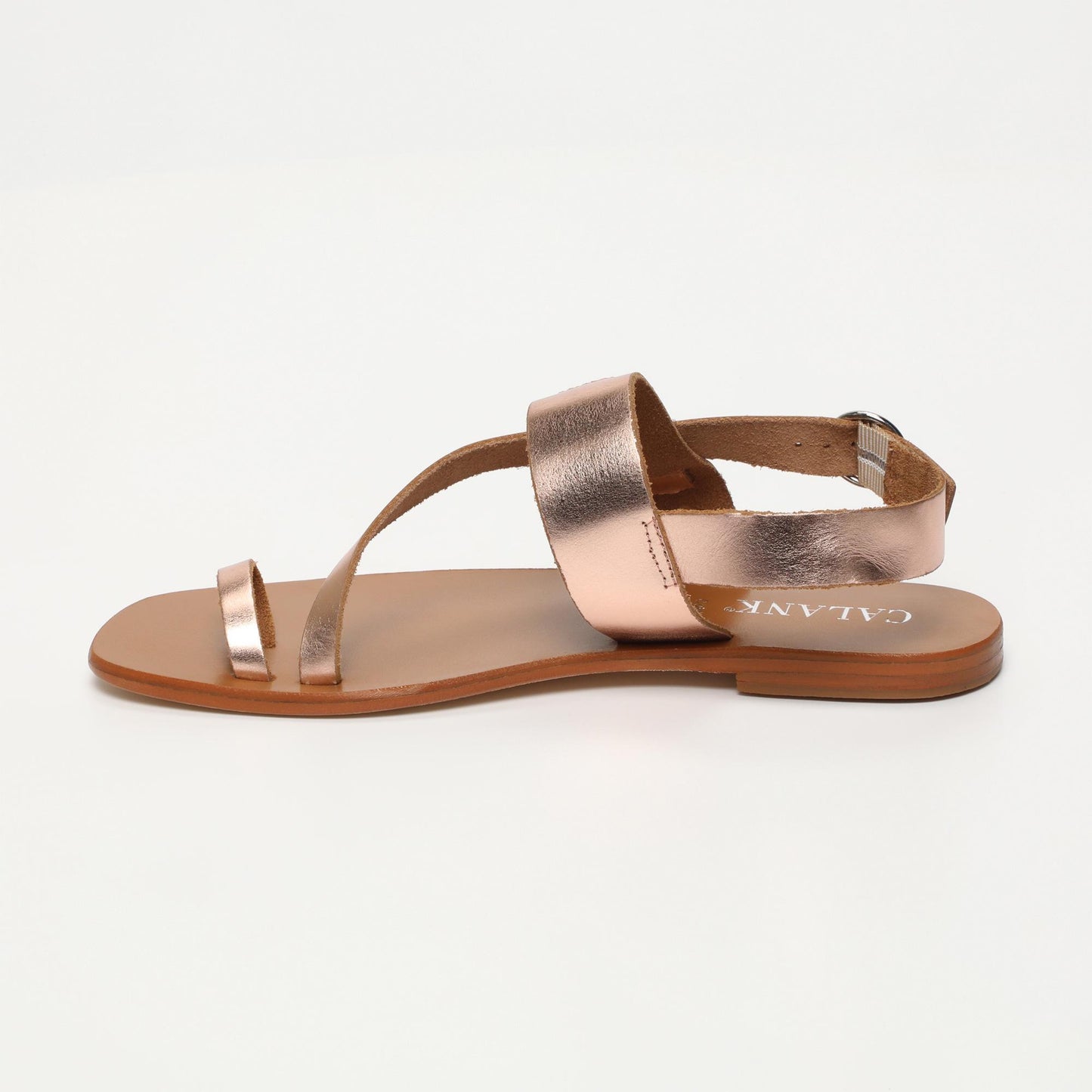 GABRIELLA sandales en cuir rosegold