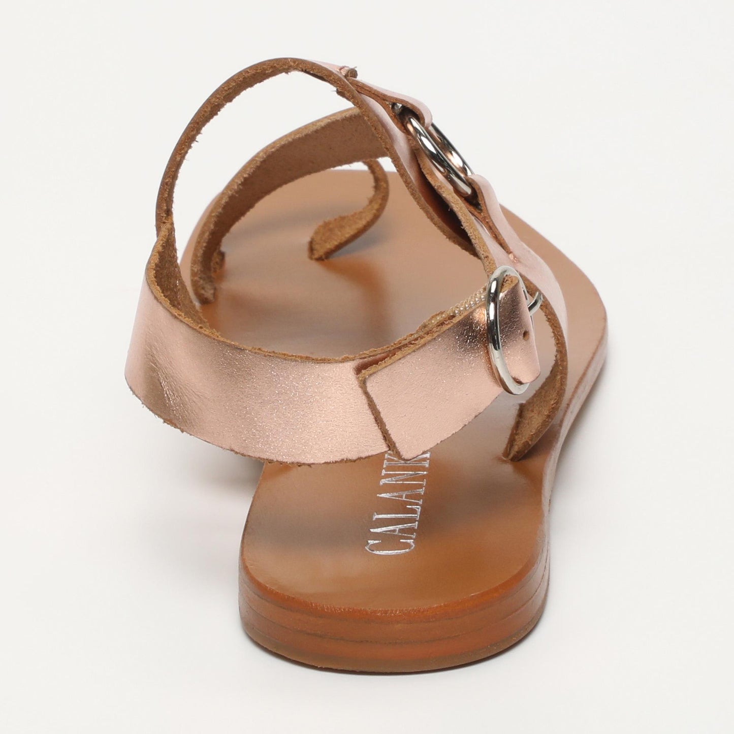 GABRIELLA sandales en cuir rosegold