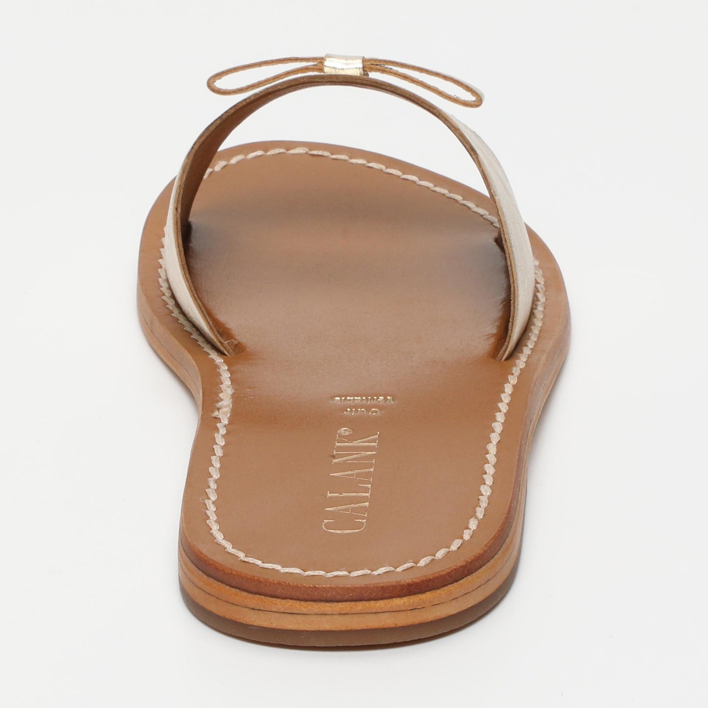 GIVOUCH sandales en cuir platinium