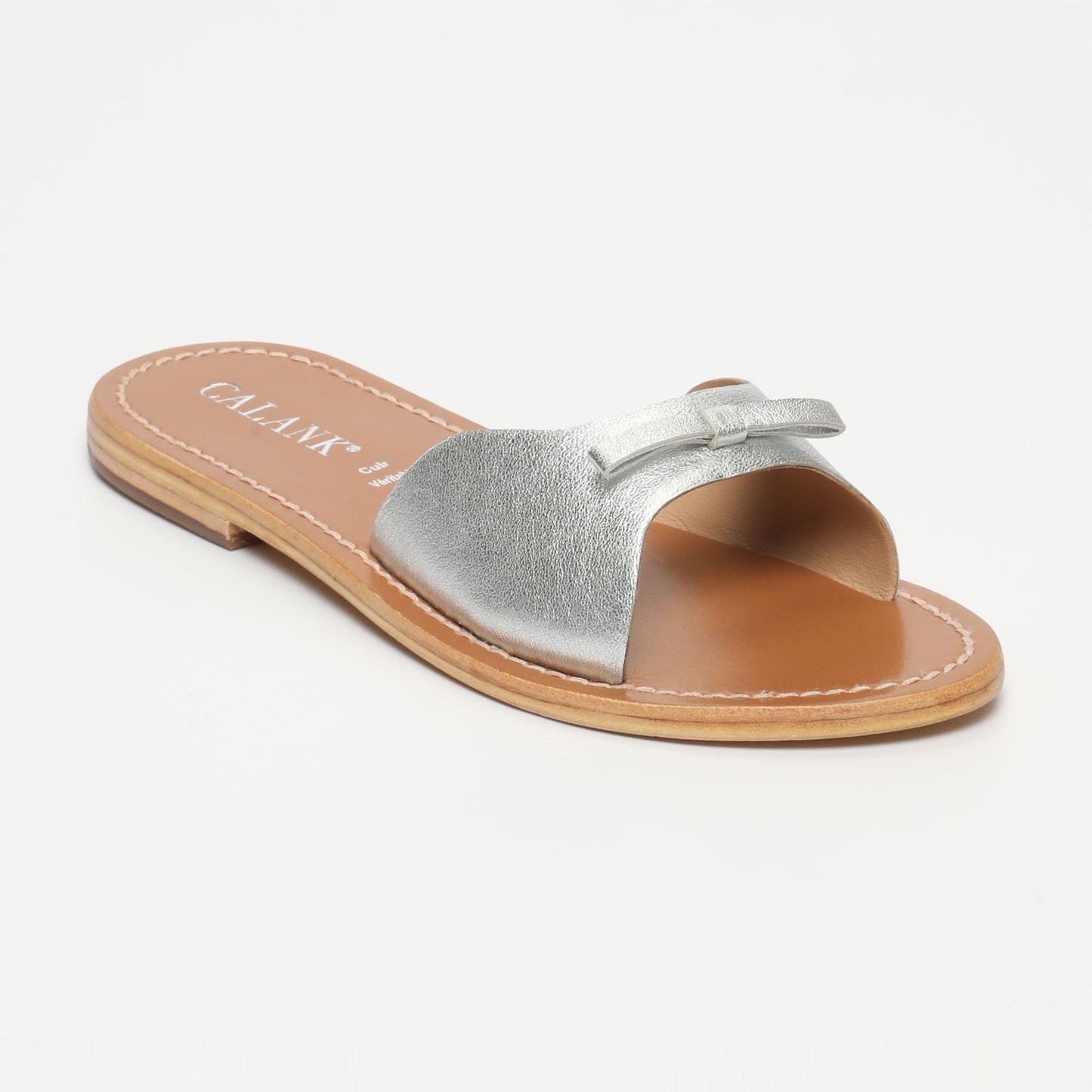 GIVOUCH sandales en cuir silver