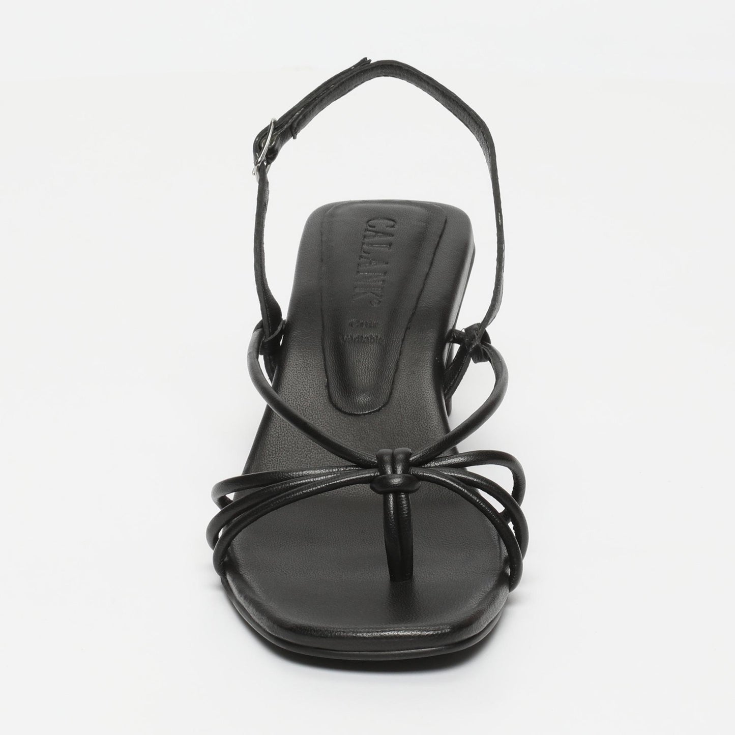 LOMASI sandales en cuir black