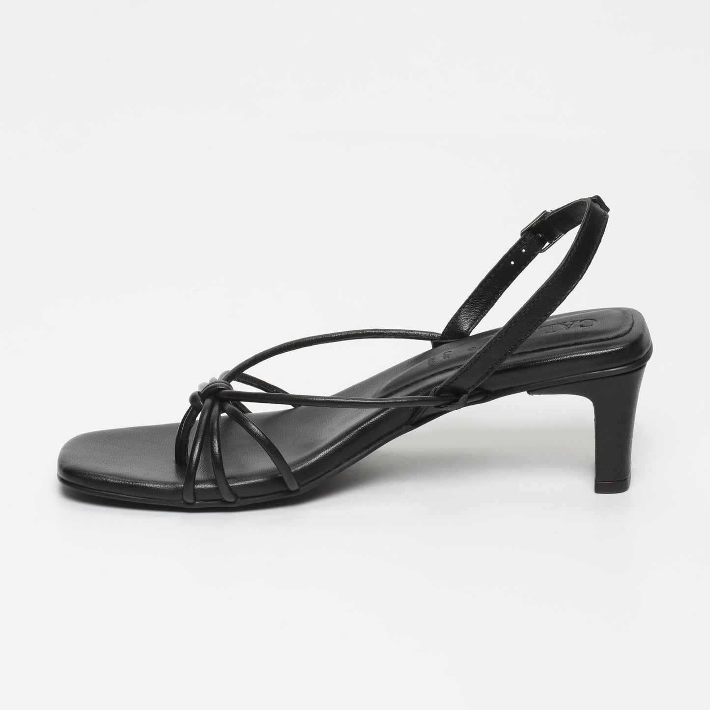 LOMASI sandales en cuir black