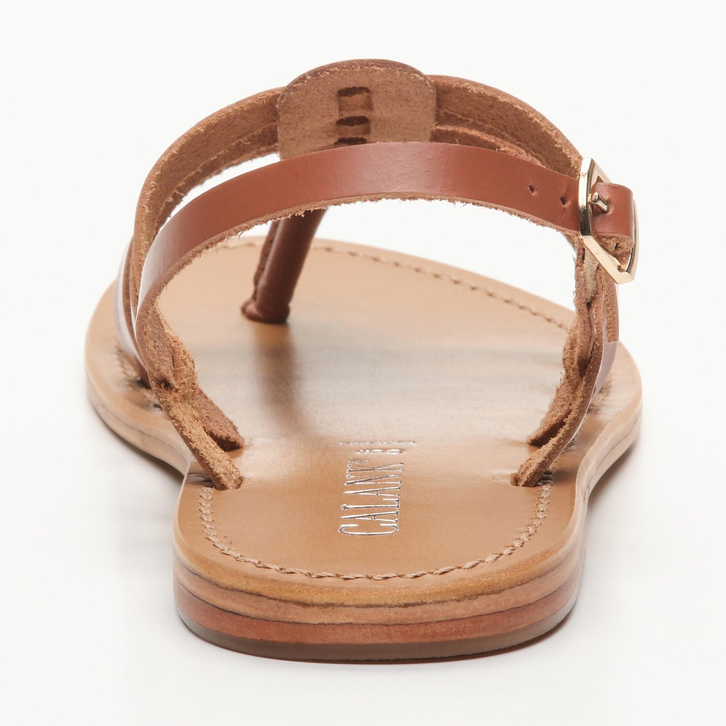 MAITEN sandales en cuir camel