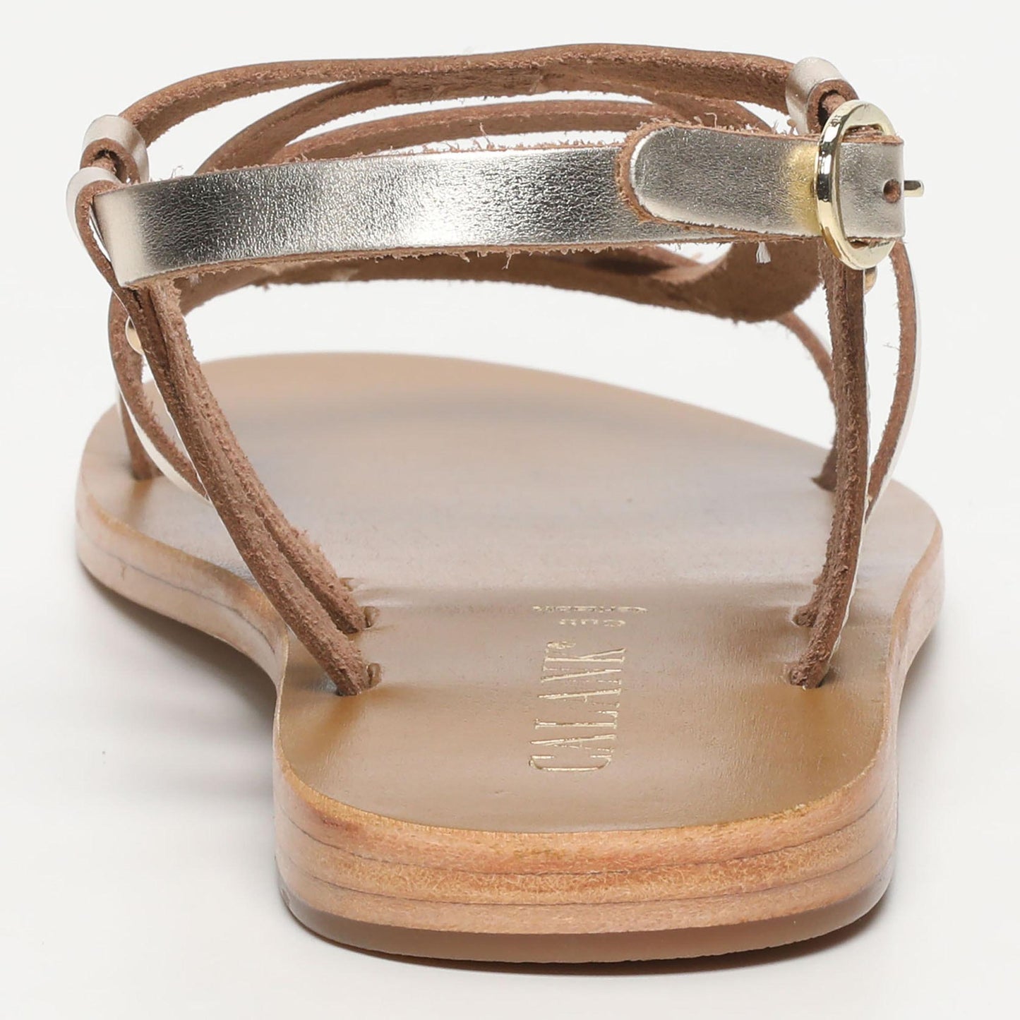 MARINO sandales en cuir gold