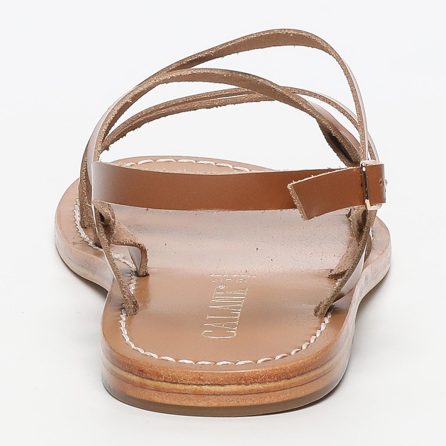 Nata sandales en cuir camel