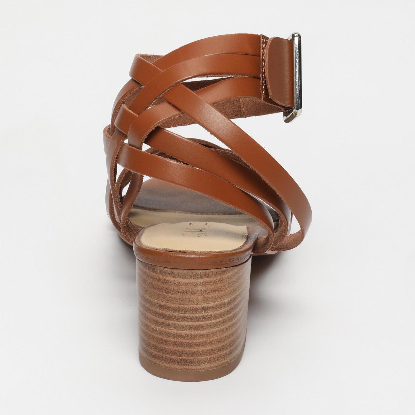 Nerine sandales en cuir camel