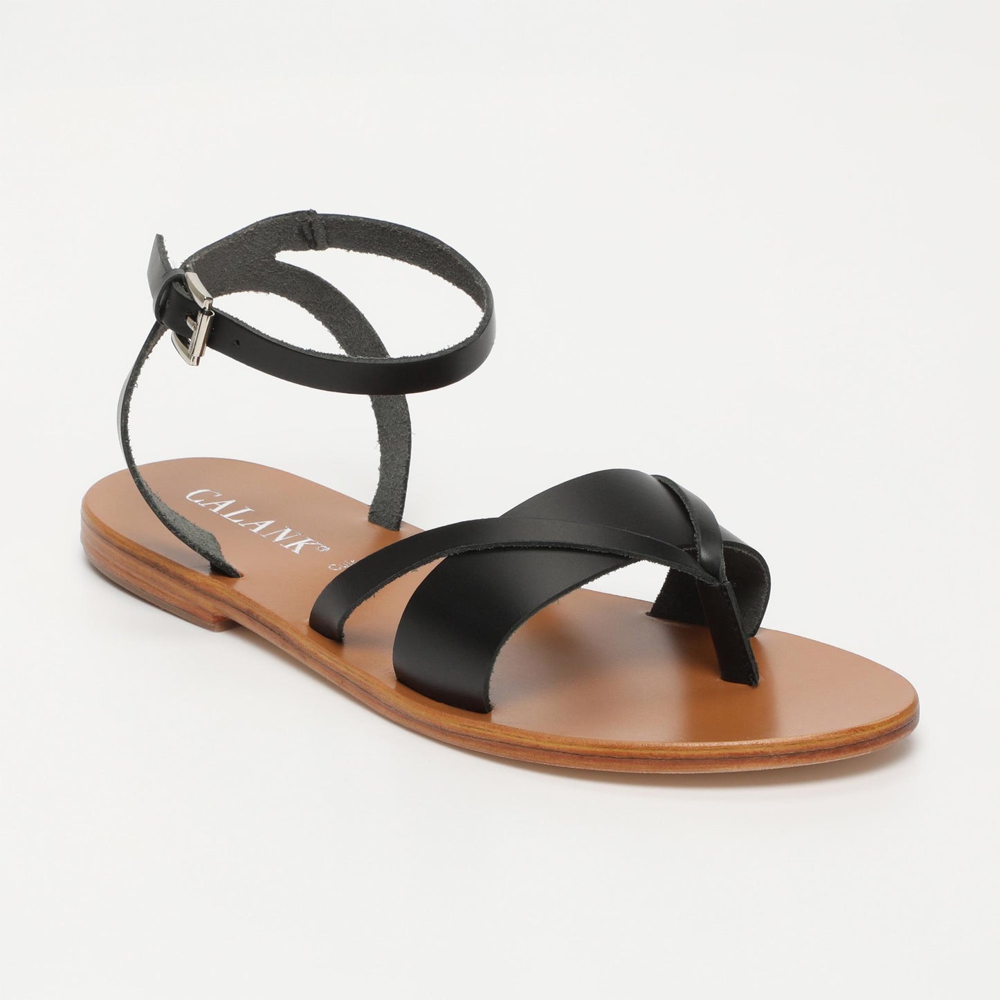 Neve sandales en cuir black