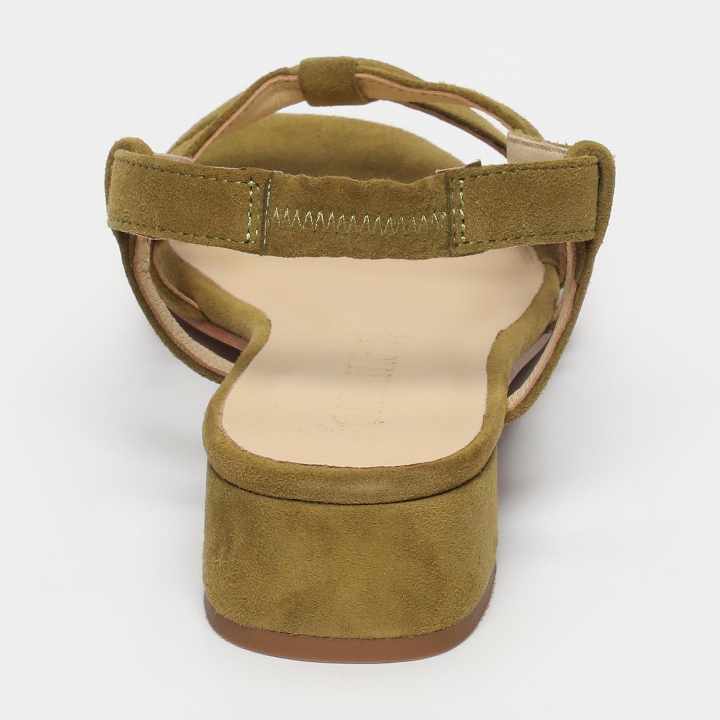 Nia sandales en cuir olive