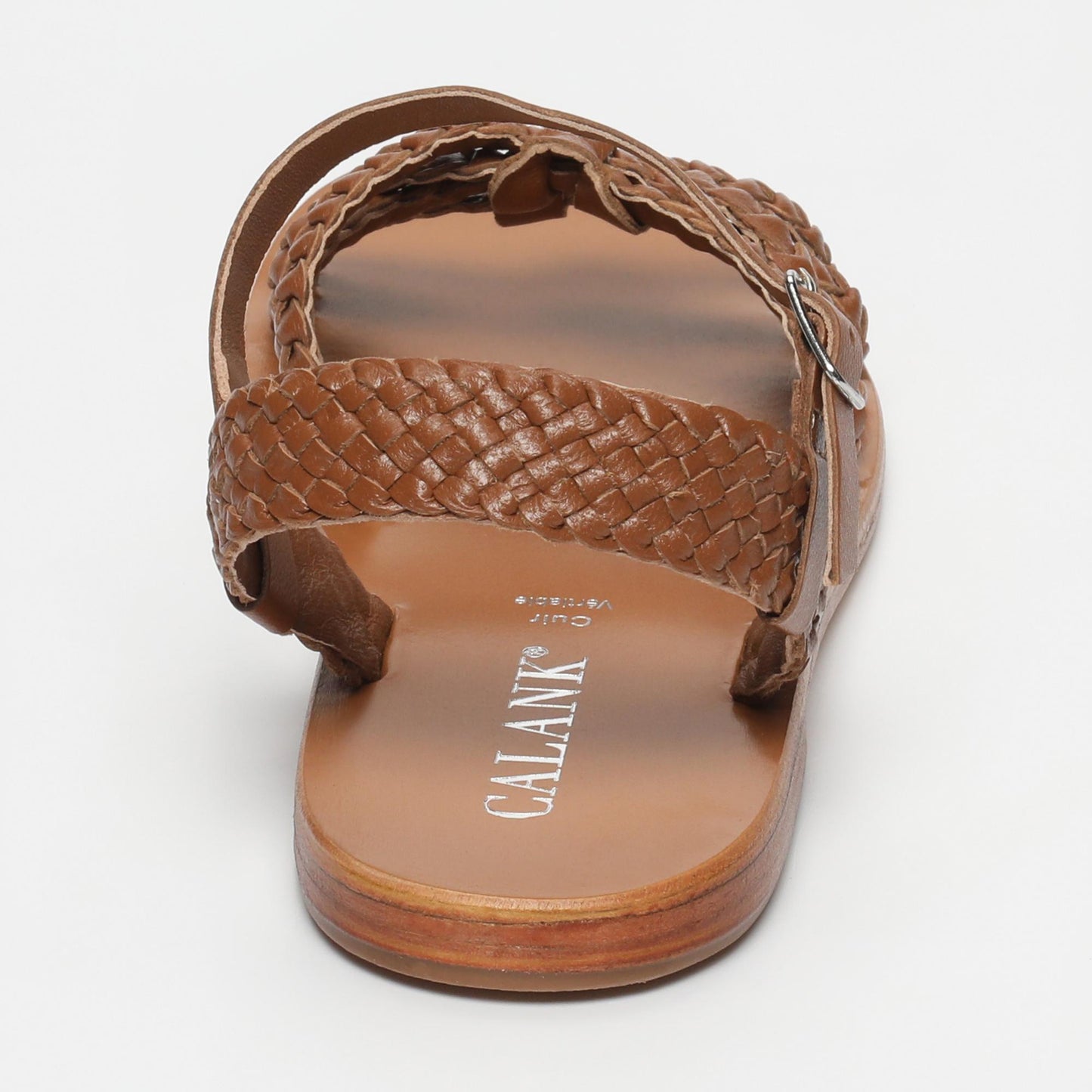 Niah sandales en cuir camel