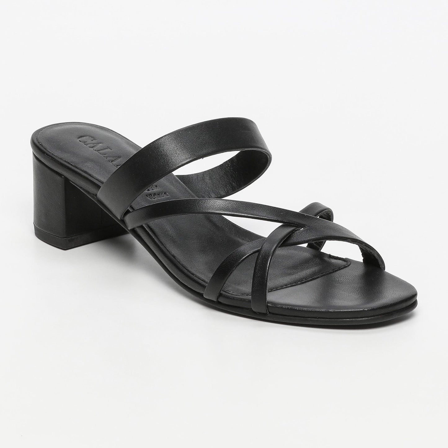 Nimat sandales en cuir black