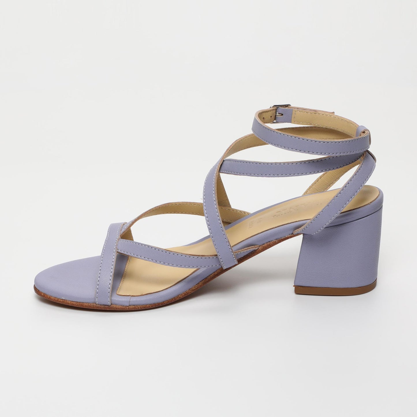 Nitsa sandales en cuir lavender