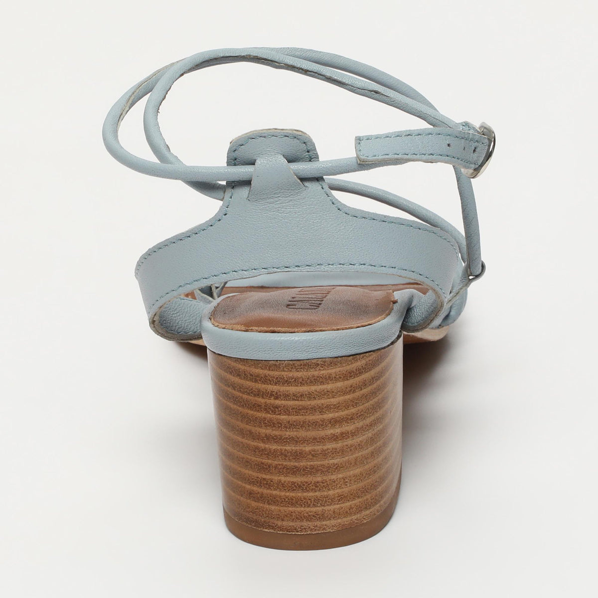 Nola sandales en cuir sky blue