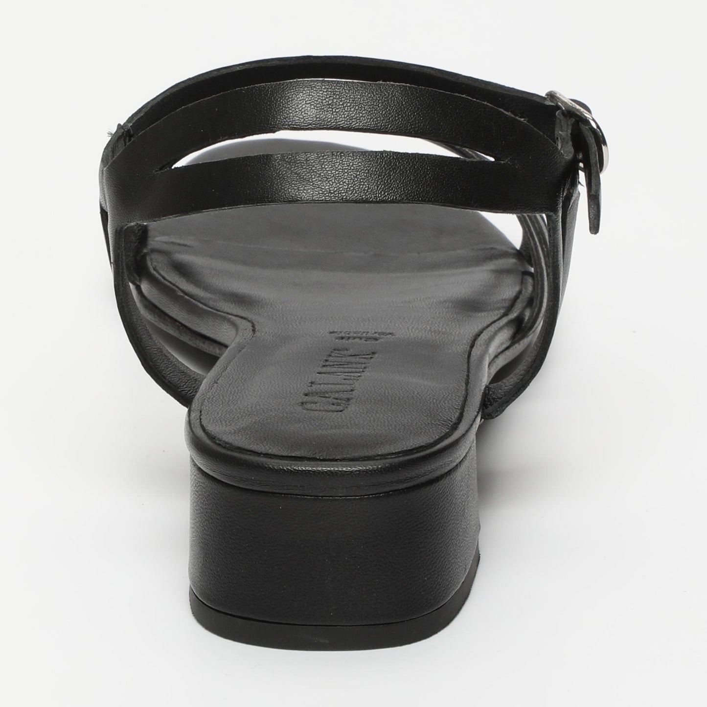 Nonah sandales en cuir black