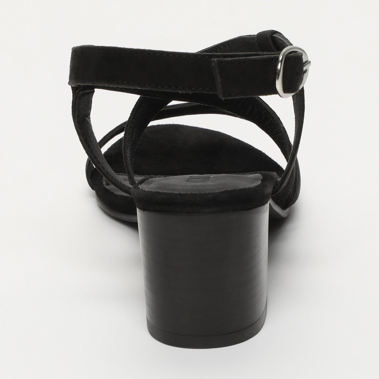 Nyssa sandales en cuir black