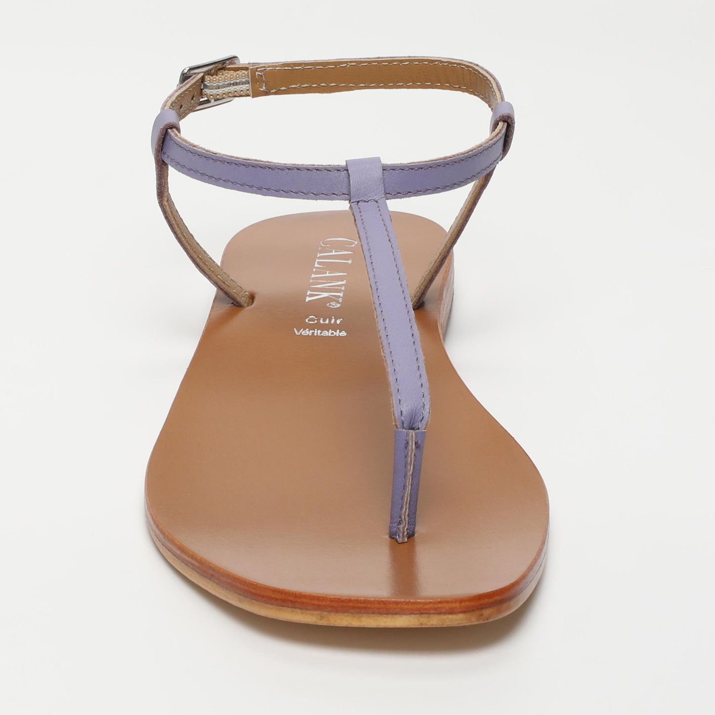 ORURO sandales en cuir lavender