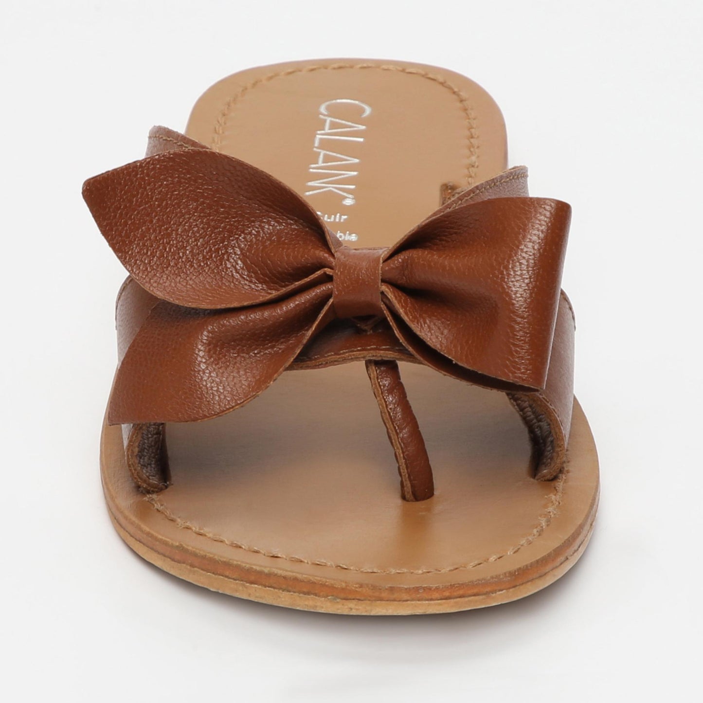 PICARE sandales en cuir camel